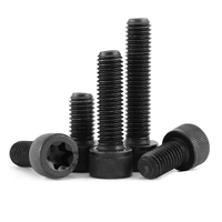M1.6 M2 M2.5 M3 M4 M5 M6 M8 M10 M12 Noir 304 Acier Inoxydable Vis à Tête Hexalobulaire Boulon ISO Standard Pouce Métrique