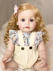 Jumeaux Bb <span class=keywords><strong>en</strong></span> <span class=keywords><strong>silicone</strong></span> Fille Bébé Princesse Cadeau exquis Merveilleux Poupée de naissance pour tout-petits - Product Image 5