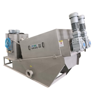 New Arrival Competitive Price Screw Press Sludge <strong>Dewatering</strong> <strong>Machine</strong> Integrated Animal Feces Dehydrator <strong>Machine</strong> - Product Image 1