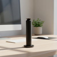 Diffuseur d'air électrique intelligent pour la maison, diffuseur de parfum en forme de tour, 100 ml, aluminium, bureau, bouton tactile, contrôle par application Bluetooth