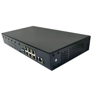 Dispositivos de montaje en rack 1U de alto rendimiento Intel Hart Ce;eron/Quad Core firewall Appliance 8 LAN 2 SFP 1G