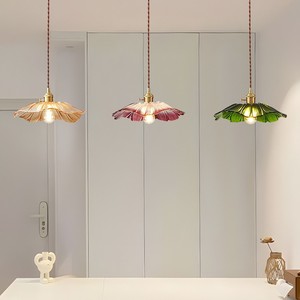 Lustre de mariage en laiton <span class=keywords><strong>vintage</strong></span>, lampe de chevet en verre, style japonais simple et créatif, bar à la mode - Product Image 3