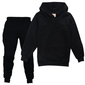 Vêtements pour enfants Sunny Baby, ensemble de vêtements en maille unie à manches longues, pull + pantalon décontracté - Product Image 1