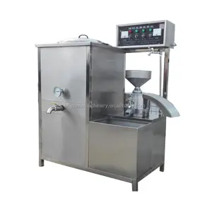 Máquina de fabricação de leite soya comercial, máquina de produção automática de tofu/pequena escala