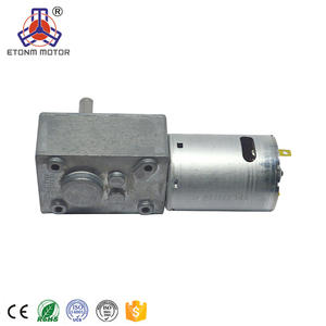 12 वी 180 आरपीएम डीसी गियर मोटर 50 किलोग्राम भार मोटर्स डीसी कृमि गियर मोटर - Product Image 2