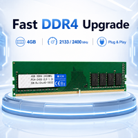RuiChu DDR4 4GB 2133MHz 2400MHz Desktop RAM Geheugenmodule PC4-17000 288PIN DIMM voor PC Computer Upgrade Stabiele Kantoor Gaming RAM