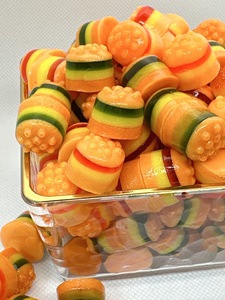 Bonbons Gélifiés Halal en Gros, Formes Variées (Raisin/Banane/<span class=keywords><strong>Hamburger</strong></span>/Melone), Doux et Populaires, Vente Chaude - Product Image 3