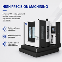 Centre d'usinage horizontal CNC de haute précision pour le fraisage et le perçage de pièces métalliques