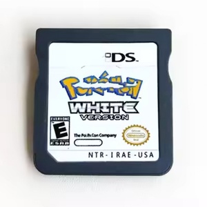 Cartouches de jeux vidéo blanches et noires 1 2 pour consoles DS nds - Product Image 3