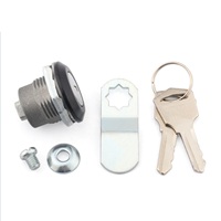 Serrure à came Hengsheng à prix abordable MS407 en alliage de zinc pour armoire de distribution électrique, boîte aux lettres et porte de placard