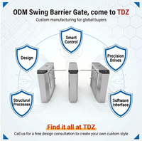 Barrière tournante trépied en acier inoxydable 304 avec lecteur de codes QR, RFID et codes-barres pour contrôle d'accès et sécurité d'entrée, OEM, usine ODM