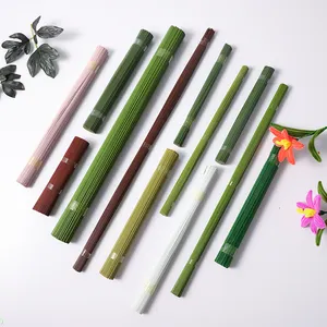 Handmade Vật Liệu Làm Vườn Bọc Nhựa Dây DIY Các Nhà Sản Xuất Hoa Bao Bì Dây Cao Su