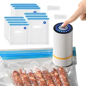 Household Kitchen USB Jar Bag Food Saver Electric Plastic Portable Handheld Mini Vacuum Sealer