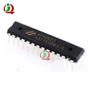 HT46R23 विज्ञापन उच्च-प्रदर्शन microcontroller चिप आईसी नई मूल एकीकृत परिपथों इलेक्ट्रॉनिक compone HT46R23 SDIP-28