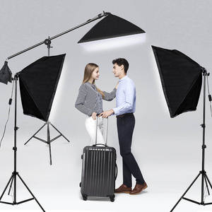 3X50X70Cm Reflectoren En 12x E27 Socket 5500K 45W Lampen Verlichting Zachte Dozen Fotostudio Apparatuur Accessoire Set - Product Image 6