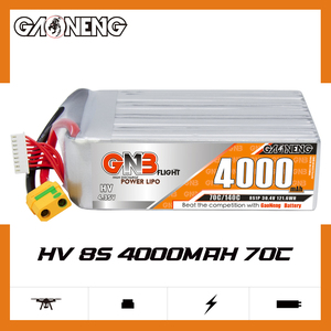 แบตเตอรี่แรงดันสูง GNB GAONENG 4000mAh 8S 30.4V 70C พร้อมหัวต่อ XT90 แบตเตอรี่กำลังสูง ขายตรงจากโรงงาน บริการ OEM ODM - Product Image 1