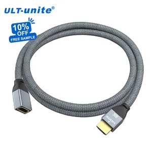 ULT-unite HDMI Cable 48Gbps 8K 60Hz 4K 120Hz HDMI Extension Cable For computer,TV set,STB
