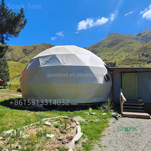 Tente dôme préfabriquée <span class=keywords><strong>yourte</strong></span>/tente igloo dôme en PVC avec glamping - Product Image 4