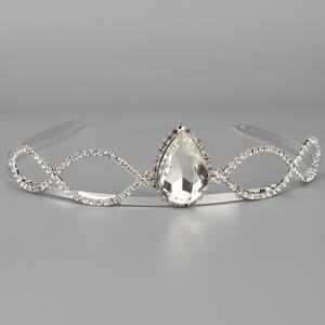 All'ingrosso accessori per feste da ballo gioielli per capelli per bambini principessa di cristallo piccoli diadici corona per bambini - Product Image 2