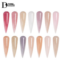 Gel acrylique pailleté, nouvelle tendance, gel vernis longue tenue 15ml, ensemble de vernis à ongles solides, gel UV, ensemble de gel poly pour ongles, 22 couleurs