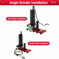 Module de guidage pour meuleuse d'angle type 100, ensemble de rouleaux de coupe pour rail de meuleuse d'angle