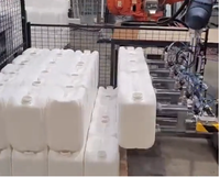 Robot de dépalettisation automatique pour barils, bidons et boîtes métalliques – Machine de dépalettisation pour ligne de production industrielle