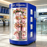 Distributeur de fleurs intelligent AIT à 24 bouquets avec contrôle climatique constant pour les fleuristes