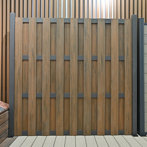 Clôture de <span class=keywords><strong>jardin</strong></span> en WPC imperméable, pour <span class=keywords><strong>jardin</strong></span> de maison/extérieur, de bonne qualité, bon marché - Product Image 4