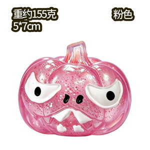 Juguete Promocional de Halloween al por Mayor, Juguete Blandito de Calabaza Relleno de Maltosa de Ascenso Lento para Aliviar el Estrés - Product Image 4