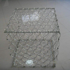 Panier gabion hexagonal à double <span class=keywords><strong>torsion</strong></span>, galvanisé à chaud, pour murs de gabions au Yémen, cage à pierres pour la stabilisation des sols - Product Image 4