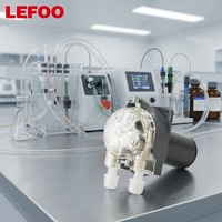 Pompe doseuse péristaltique de haute précision LEFOO 1600 ml/min, pompe péristaltique 24 V pour analyseur d'eau en laboratoire