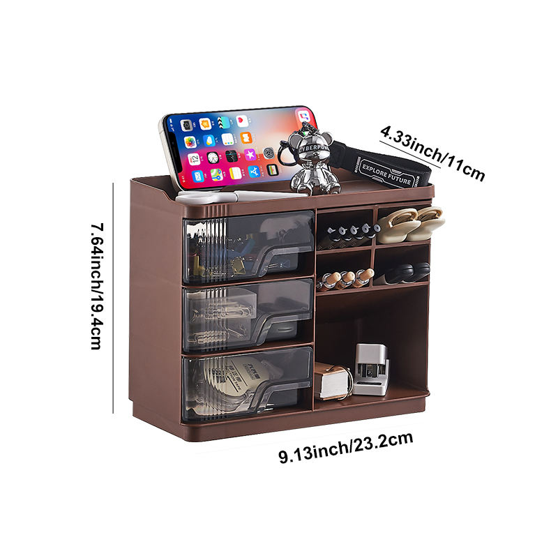 สีน้ำตาล