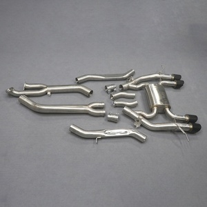 Stainless Steel Performance Single Midpipe Valved Catback Exhaust for BMW M3 G80 G82 M4 - Product Image 6