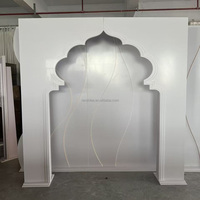 Royal Series Moroccan Muslim Wedding Backdrop LED Backdrop Elegance for Wedding Event Decoration