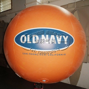 Ballon gonflable Orange Old Navy thermosoudé résistant aux intempéries pour publicité et décoration - Product Image 2