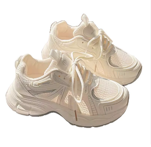 <span class=keywords><strong>Sneakers</strong></span> <span class=keywords><strong>bianche</strong></span> Casual da donna scarpe da corsa comode e traspiranti di buona qualità per ragazze taglia 35-40 per la primavera - Product Image 6