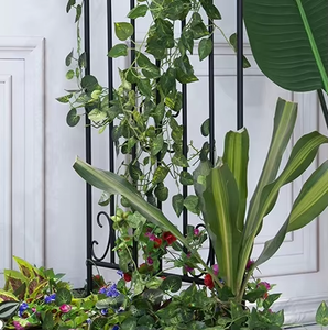 Panneaux de <span class=keywords><strong>grille</strong></span> de treillis métallique en treillis métallique Offre Spéciale en usine pour plantes grimpantes et fleurs en extérieur, cour - Product Image 5