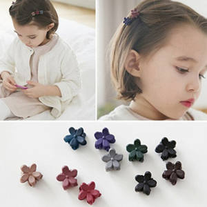 10 pezzi ragazze bambini farfalla fiore fermaglio per capelli artiglio mollette Mini tornante copricapo accessori per capelli - Product Image 5