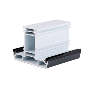 OEM ODM Phật Sơn Nhà máy cung cấp màu đen đùn uPVC hồ sơ cửa sổ cửa <span class=keywords><strong>PVC</strong></span> uPVC hồ sơ cửa sổ hồ sơ - Product Image 4