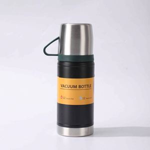 Stainless Steel Water Bottle With Vacuum Insulation and Handle Lid - Product Image 5