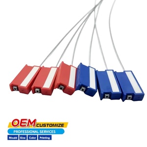 Sigillo per cavo in lega di alluminio piatto all'ingrosso della fabbrica monouso tiraggio ermetico sigillo per autocisterna - Product Image 1