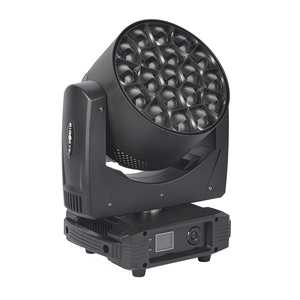 Projecteur LED professionnel 19x15W à tête mobile Wash Light RGBW 4-en-1 avec zoom, effet Big Eye, pour scène, DJ, club, <span class=keywords><strong>concert</strong></span> - Product Image 5