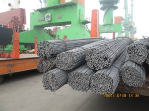 قضبان حديد التسليح المضلعة ASTM G60 مقاس 8 مم و10 مم بطول 10 أمتار للبناء في حزم - Product Image 4