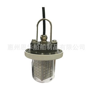 ไฟตกปลาใต้น้ำอะลูมิเนียม 60 หลอด LED RGB ระดับการป้องกันน้ำ IP68 12V/24V แสงสีเขียวดึงดูดปลา รุ่นส่งออก - Product Image 2