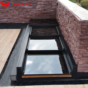 Thông minh cơ giới di chuyển kính bảng Điều chỉnh mái nhà thiết kế cầu thang thoát điện có thể thu vào trượt mái Skylight hệ thống cửa sổ - Product Image 3