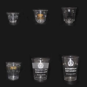 Gobelets en plastique transparent pour compagnies aériennes, best-sellers, fournis directement par l'usine, bon prix, gobelets en plastique jetables pour la bière en avion - Product Image 3
