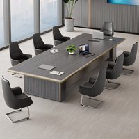 Bureau Mobilier de bureau Table de réunion Mesa De Reuniones Bureau de conférence Table de conférence moderne Tables et chaises de conférence