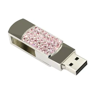 Fijne Cadeau Usb Memory Stick Metal Swivel Usb Flash Drives 3.0 8Gb 32Gb 64 128Gb 256Gb Groothandel Flash Disk Mini Usb Pendrive