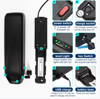 Kotak Baterai Sepeda Listrik 48V 21700 Sel 10S4P 13S3P Baterai Lithium Kustom untuk Sepeda Gunung Ebike Bicicleta Electrica