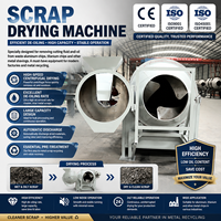 Metallschrott-Trocknungsanlage für Aluminium-Titan-Späne-Recyclinganlagen mit hocheffizienter Schneidöl-Trenntechnologie